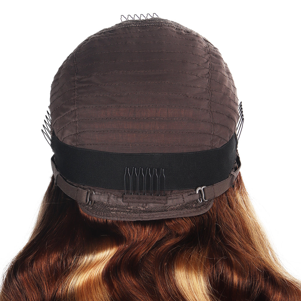 HD Highlight 4*4 Closure Wig Straight