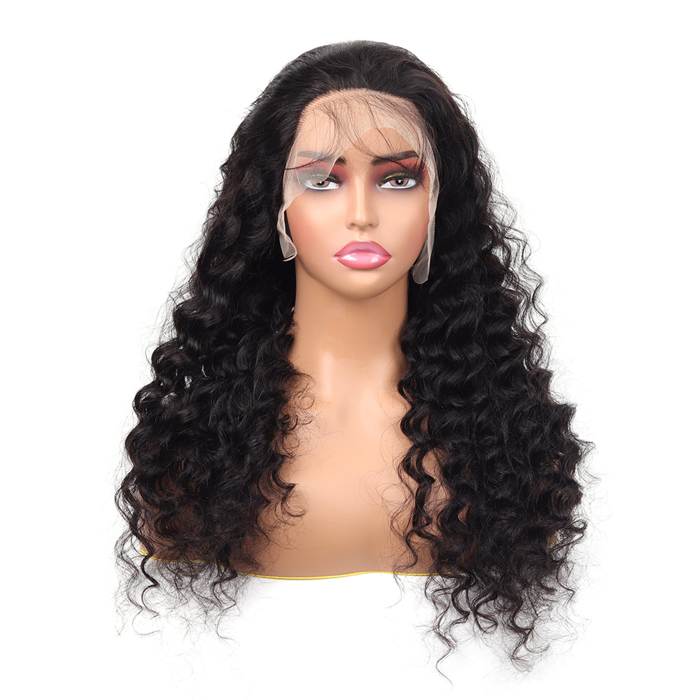 13*4 Frontal Wig Deep Wave