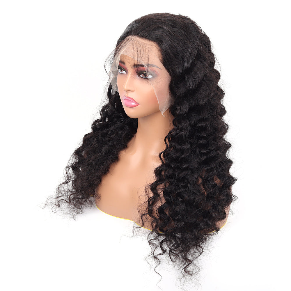 13*4 Frontal Wig Deep Wave