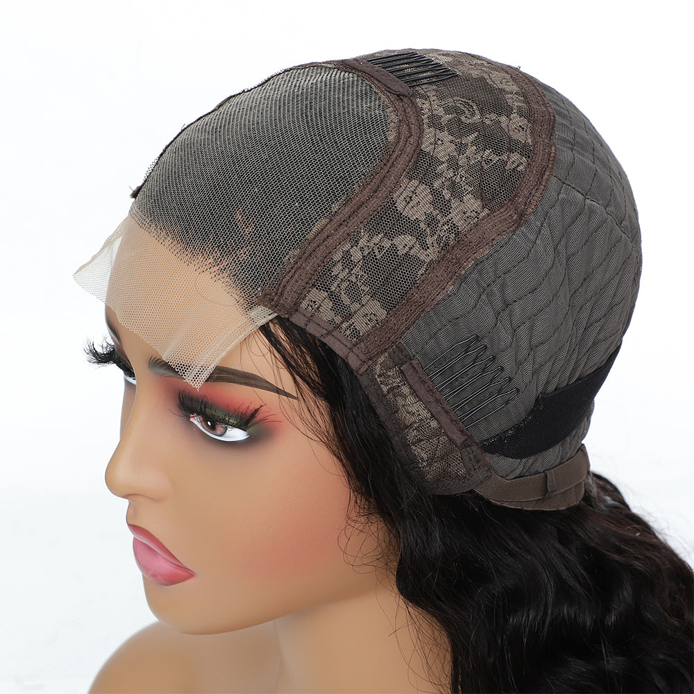 4*4 Closure Wig Deep Wave