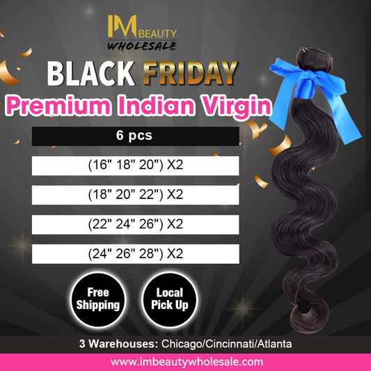 Premium Indian virgin (6pc)