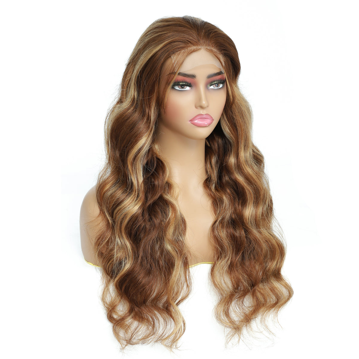 HD Highlight 4*4 Closure Wig Body Wave