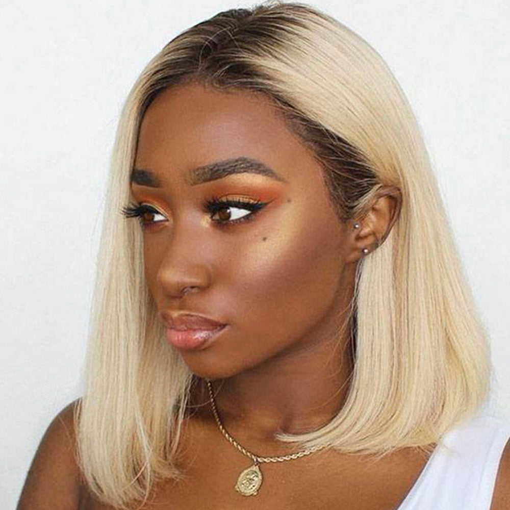 4*4 Closure Dark Root BOB