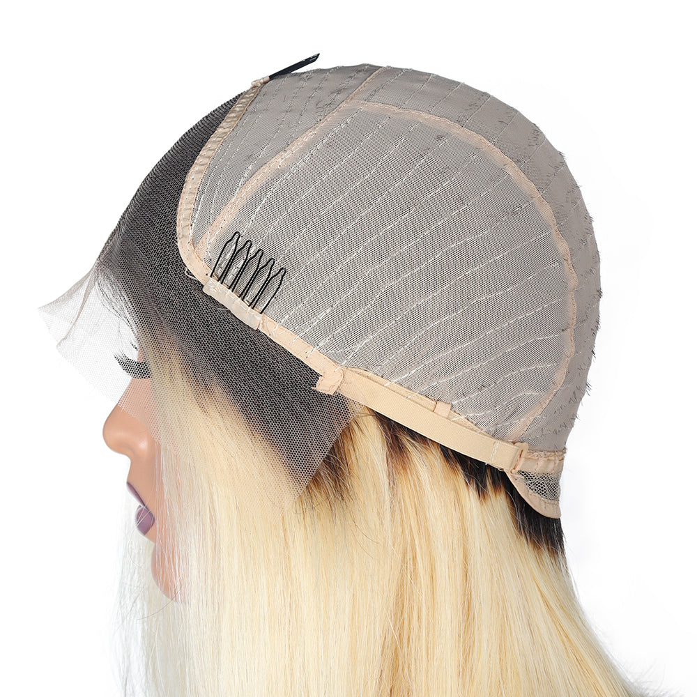 4*4 Closure Dark Root BOB
