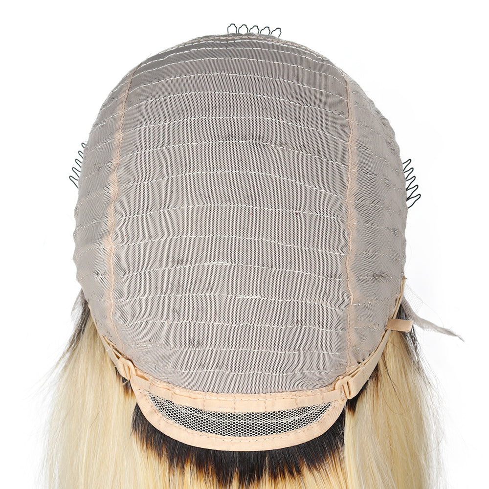 4*4 Closure Dark Root BOB